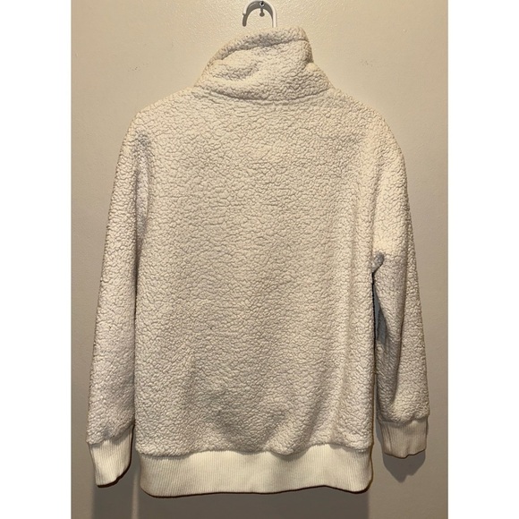 Athleta Talus‎ Sherpa Half Zip Natural Size XS - Picture 2 of 8